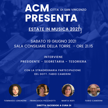 presentazione Estate in Musica 2021