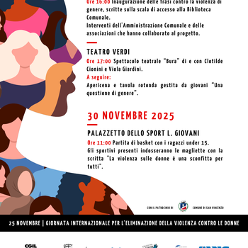 Iniziativa Giornata per l'eliminazione della violenza contro le donne