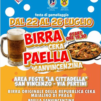 paella e birra