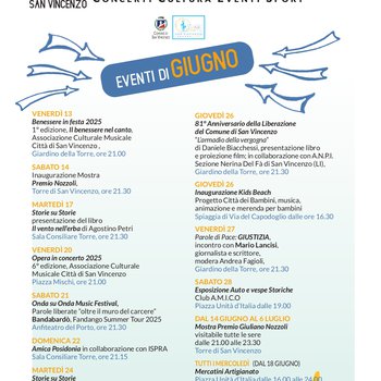 eventi giugno