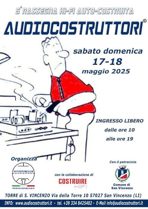 Locandina Audiocostruttori
